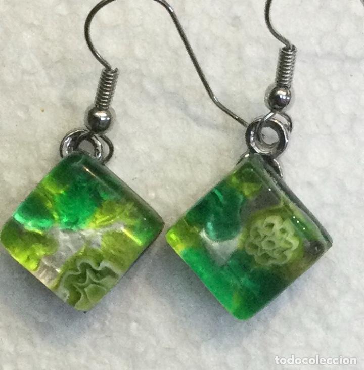 Joyeria: Pendientes en vidrio de Murano. NUEVOS - Foto 1