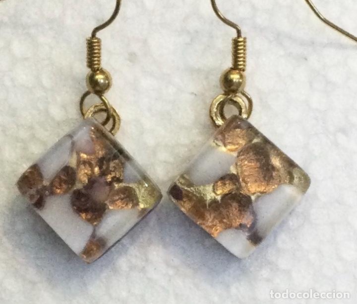 Joyeria: Pendientes en vidrio de Murano. NUEVOS - Foto 1