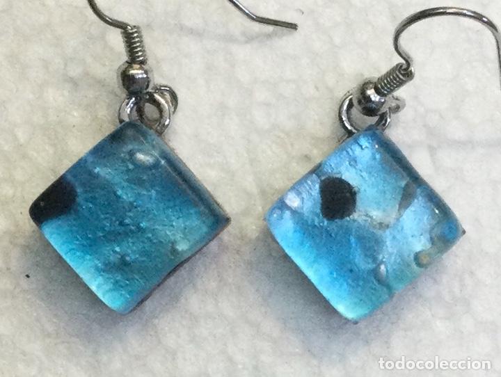 Joyeria: Pendientes en vidrio de Murano. NUEVOS - Foto 1