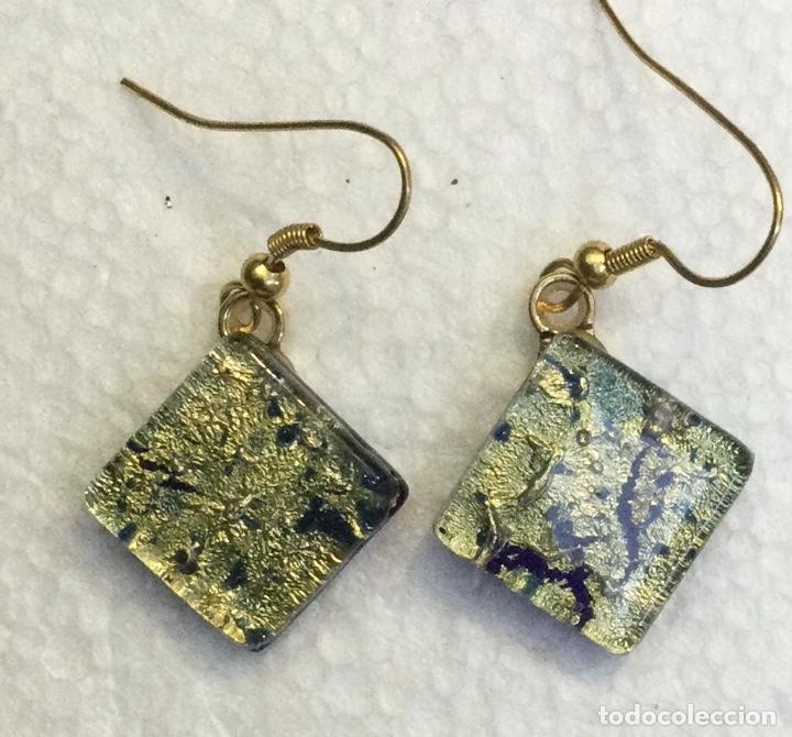 Joyeria: Pendientes en vidrio de Murano. NUEVOS - Foto 1