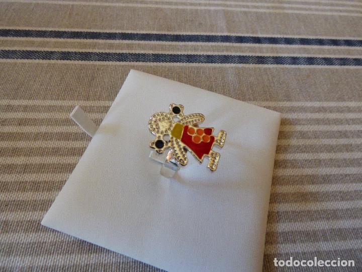 Joyeria: Anillo,metal y esmalte. - Foto 2