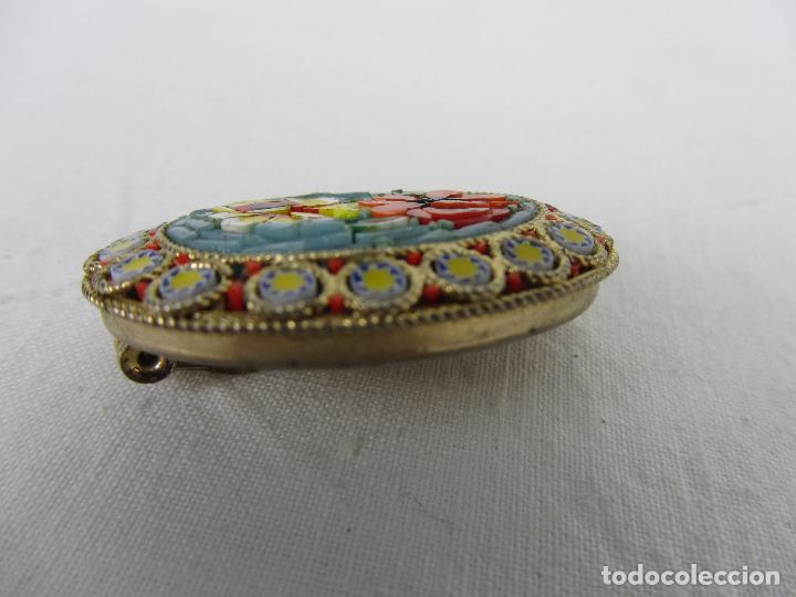 Joyeria: Precioso broche de micromosaico - Foto 2