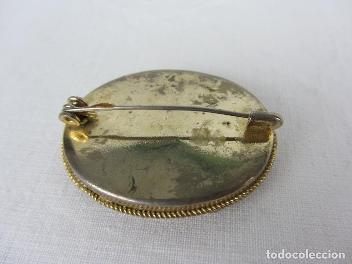 Joyeria: Precioso broche de micromosaico - Foto 3