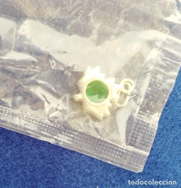 Joyeria: Colgante hoja con esmalte verde - Foto 1