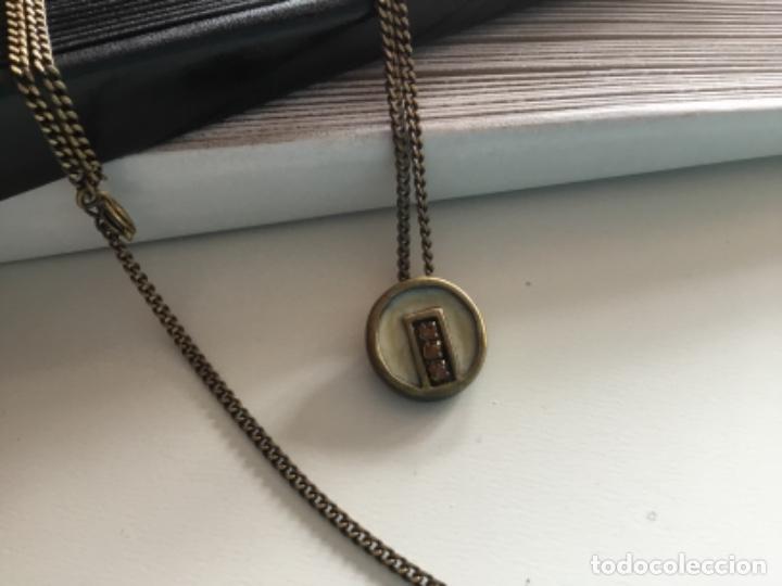 Joyeria: GARGANTILLA VINTAGE CON ESMALTE Y CRISTAL. - Foto 3