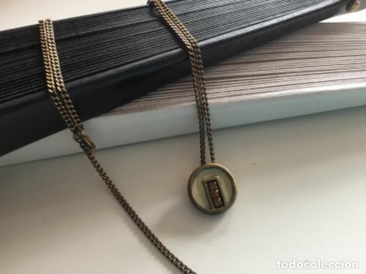 Joyeria: GARGANTILLA VINTAGE CON ESMALTE Y CRISTAL. - Foto 4