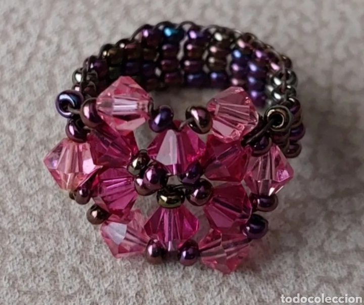 Schmuck: Anillo de bisuter&iacute;a de cristales. LEER DESCRIPCI&Oacute;N Y CONDICIONES ANTES DE PUJAR O COMPRAR.