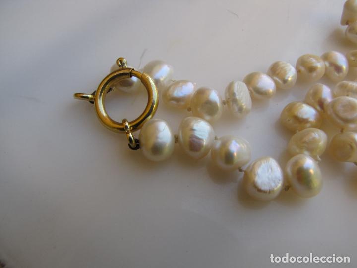 Joyeria: 31.- collar de perlas naturales. - Foto 7