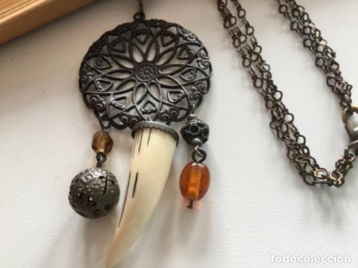 Joyeria: GARGANTILLA GRIEGA CON ABALORIOS Y CRISTAL - Foto 2