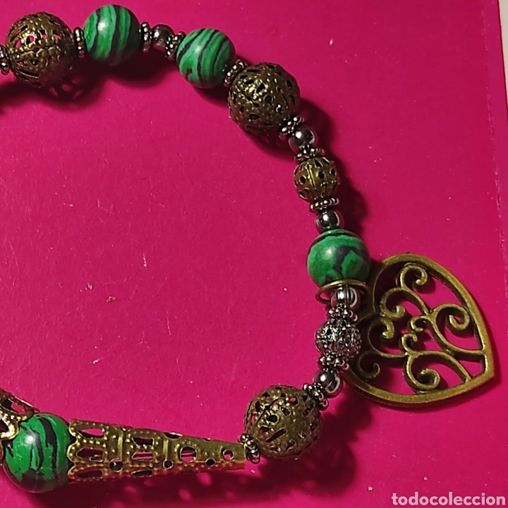 Joyeria: Preciosa pulsera de Malaquita - Foto 4