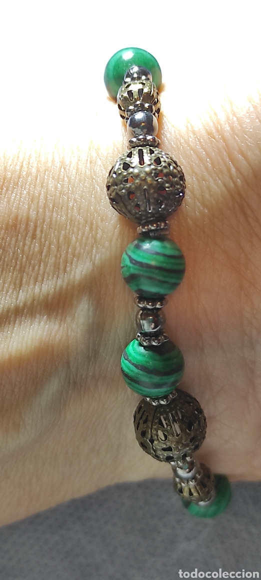 Joyeria: Preciosa pulsera de Malaquita - Foto 1