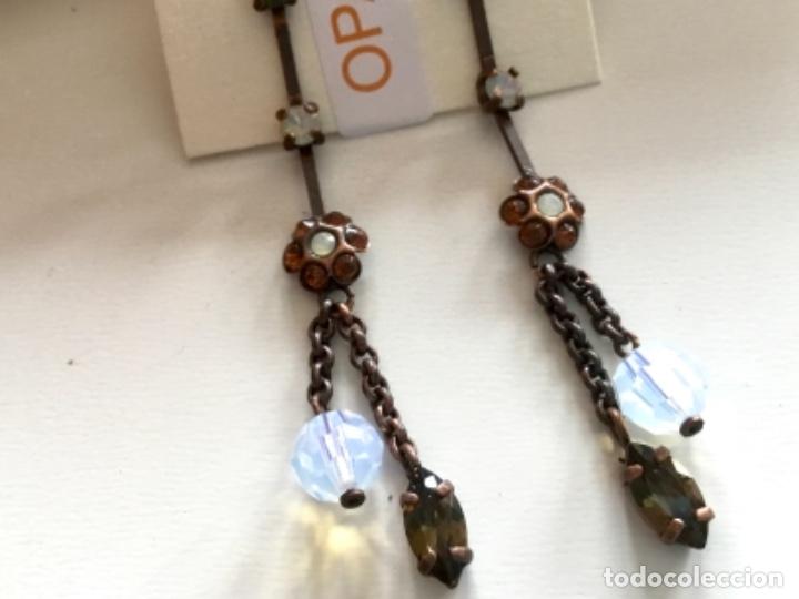 Joyeria: PENDIENTES DE CRISTAL. FRANCIA. CIERRE DE PRESI&Oacute;N - Foto 1