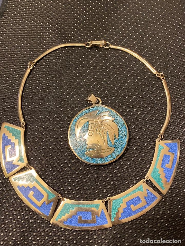 Joyeria: COLLAR Y COLGANTE MEXICANO - Foto 1
