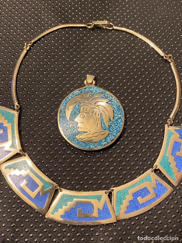 Joyeria: COLLAR Y COLGANTE MEXICANO - Foto 3