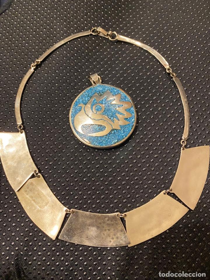 Joyeria: COLLAR Y COLGANTE MEXICANO - Foto 4