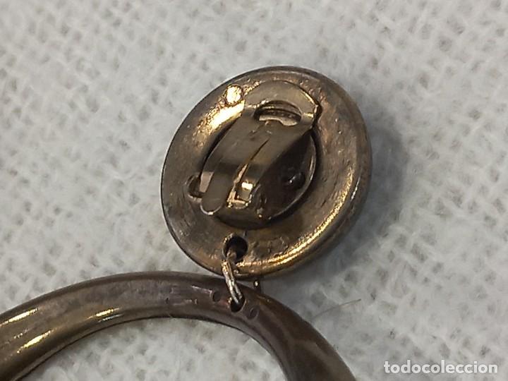 Joyeria: PENDIENTES-ARILLA (SUPER-GRANDE) irregular dorada - Foto 5