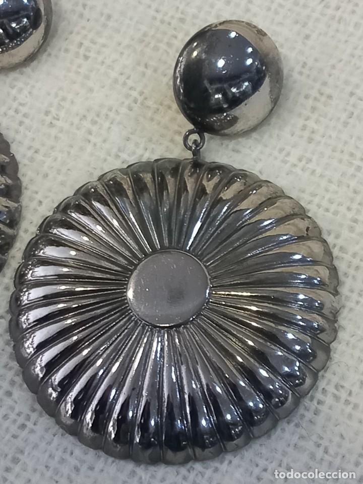 Joyeria: PENDIENTES (PLATO) estr&iacute;as PLATEADO - Foto 2