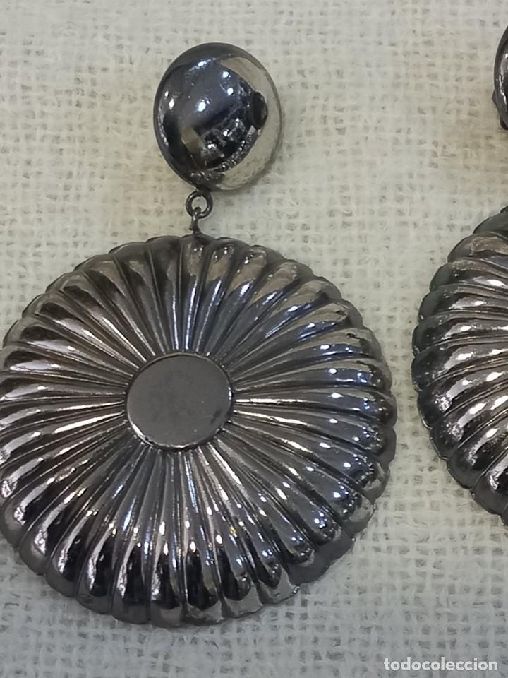 Joyeria: PENDIENTES (PLATO) estr&iacute;as PLATEADO - Foto 3