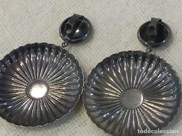 Joyeria: PENDIENTES (PLATO) estr&iacute;as PLATEADO - Foto 4