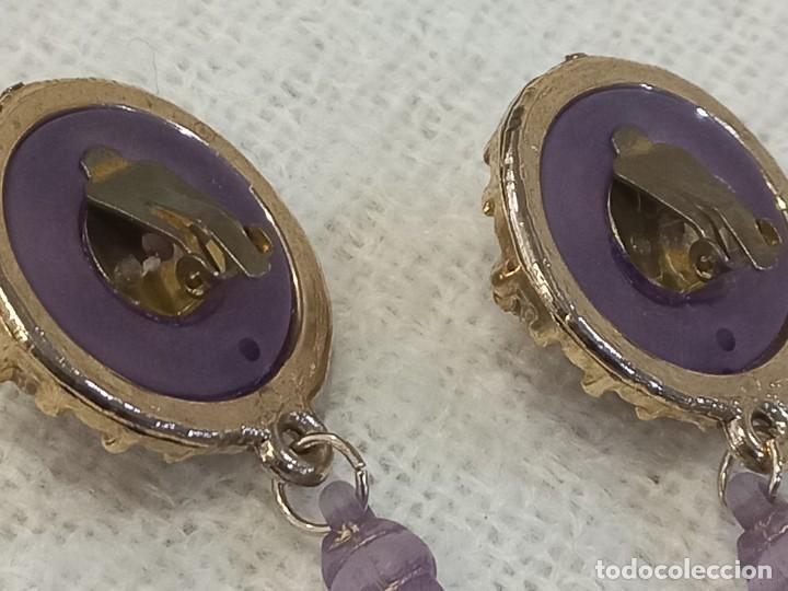 Joyeria: PENDIENTES (PASTA) PILUL&Iacute;-MALVA - Foto 5