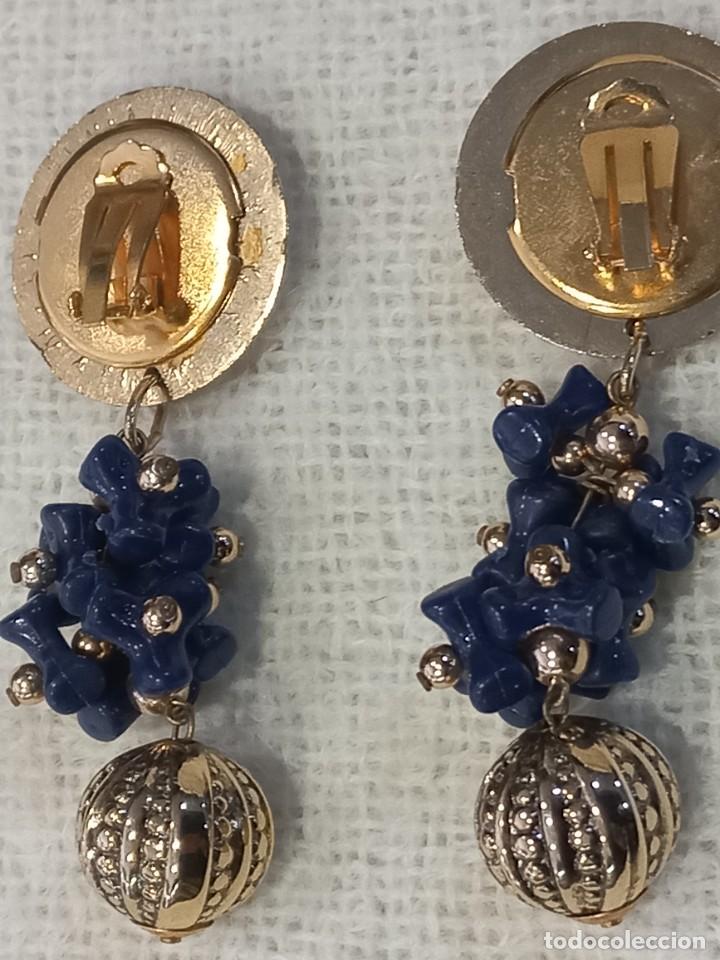 Joyeria: PENDIENTES (RACIMO) PIEDRAS AZULES - Foto 4