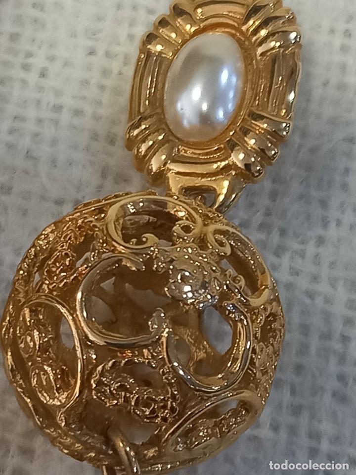 Joyeria: PENDIENTES-ISABELINOS (DOS BOLAS-CALADAS) - Foto 2