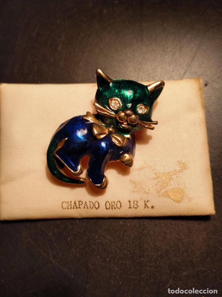 Joyeria: Broche de gato - Foto 1