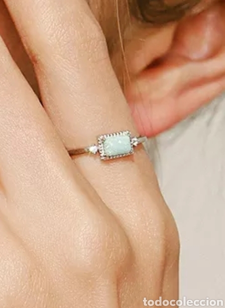 Joyeria: Anillo de Plata y &Oacute;palo ENV&Iacute;O GRATIS!! - Foto 2
