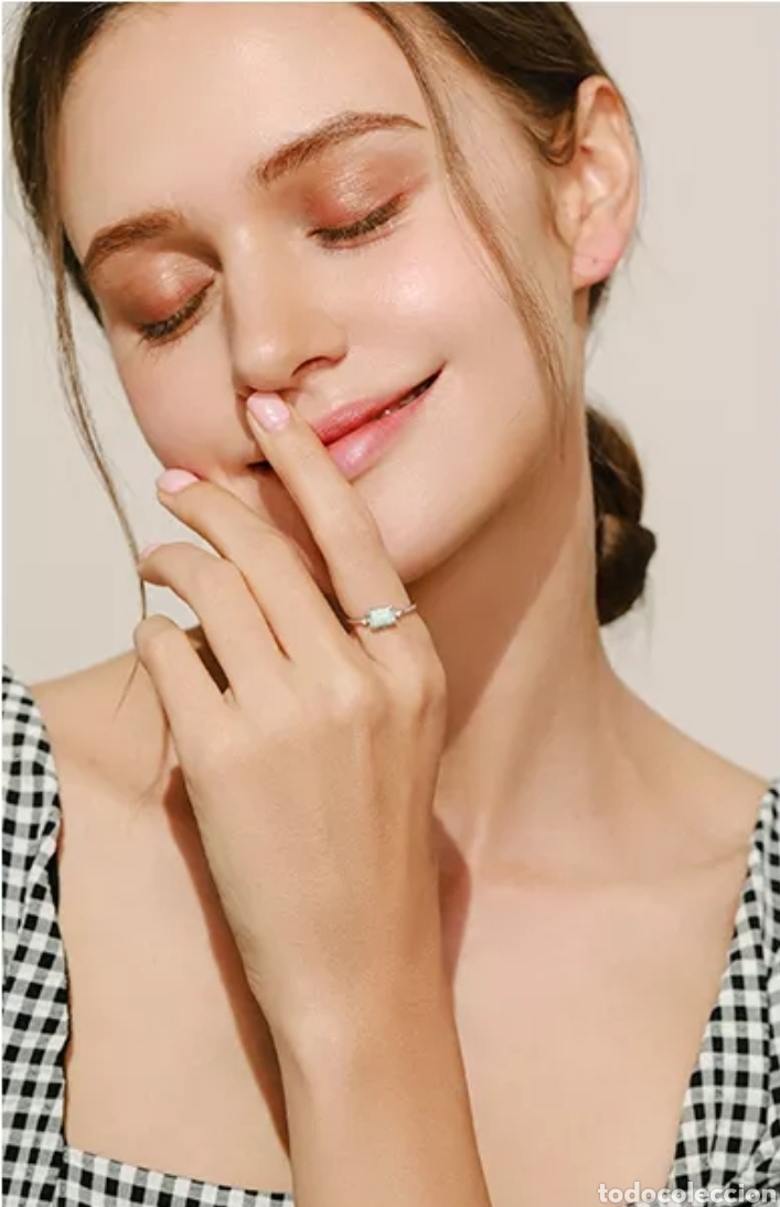 Joyeria: Anillo de Plata y &Oacute;palo ENV&Iacute;O GRATIS!! - Foto 3