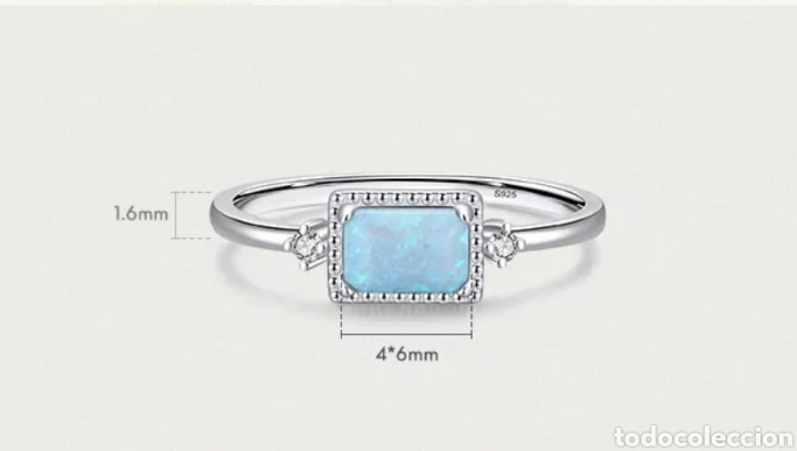 Joyeria: Anillo de Plata y &Oacute;palo ENV&Iacute;O GRATIS!! - Foto 4