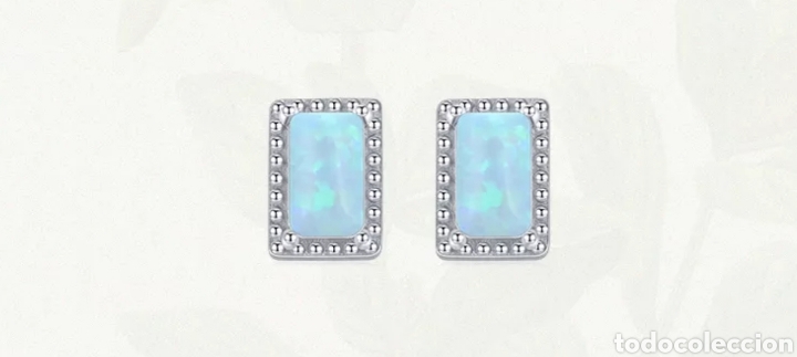 Joyeria: Pendientes de Plata y &Oacute;palo ENV&Iacute;O GRATIS!! - Foto 2