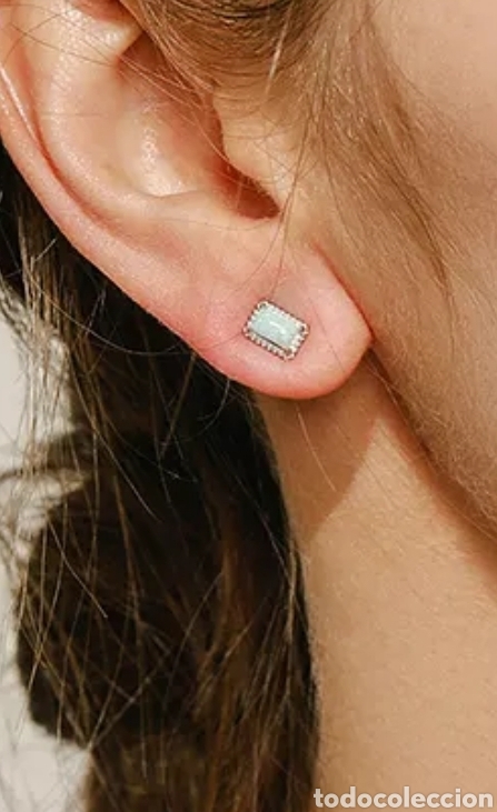 Joyeria: Pendientes de Plata y &Oacute;palo ENV&Iacute;O GRATIS!! - Foto 4