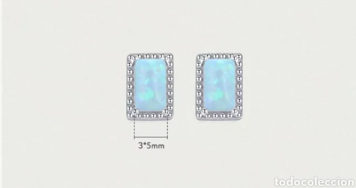 Joyeria: Pendientes de Plata y &Oacute;palo ENV&Iacute;O GRATIS!! - Foto 5