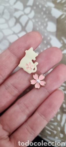 Joyeria: Pendientes Gatita y Flor ENV&Iacute;O GRATIS!! - Foto 2
