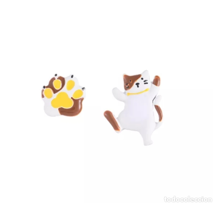 Joaillerie: Pendientes Gatito y Huella ENV&Iacute;O GRATIS!!