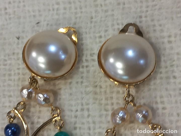 Joyeria: PENDIENTES (CASCADA) PERLAS-COLORES - Foto 3