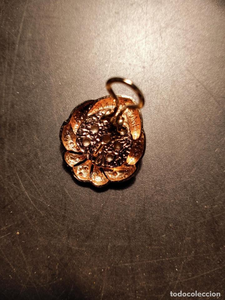Joyeria: Pendientes chapados de perla en forma de corazon - Foto 2
