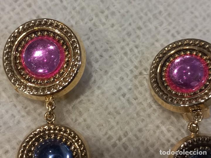 Joyeria: PENDIENTES (CIRCULOS-COLORES) rombo - Foto 2