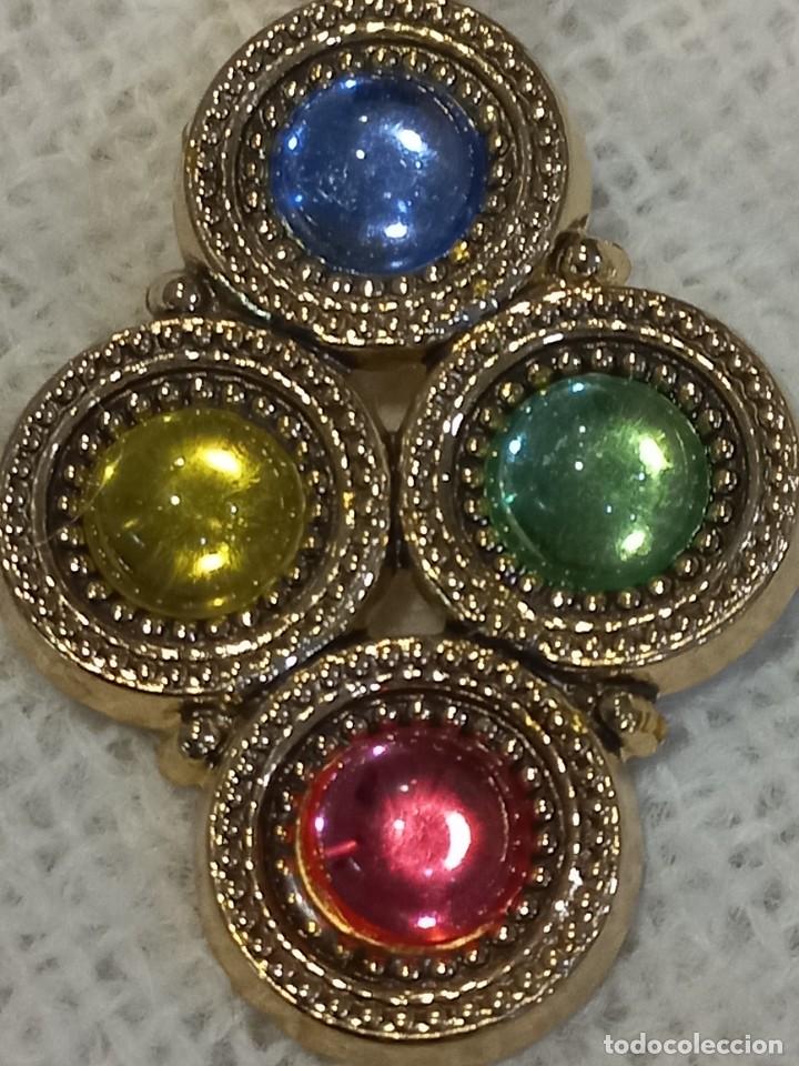 Joyeria: PENDIENTES (CIRCULOS-COLORES) rombo - Foto 3