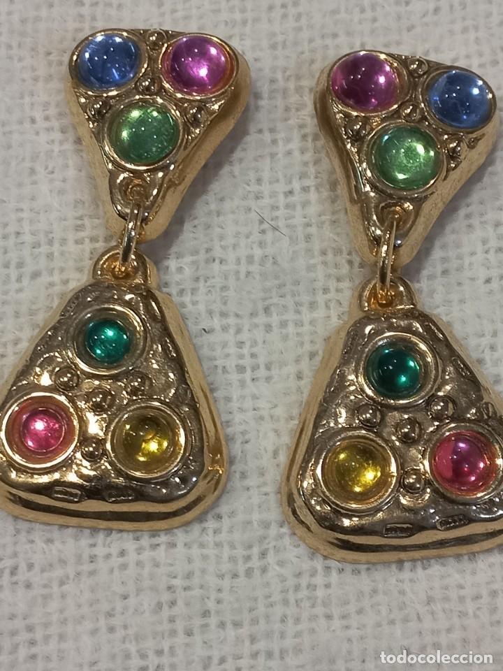 Joyeria: PENDIENTES ( DOS-TRIANGULOS) COLORES - Foto 1