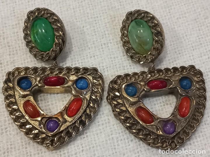Joyeria: PENDIENTES (CORAZ&Oacute;N) G. PASTA-COLORES - Foto 1