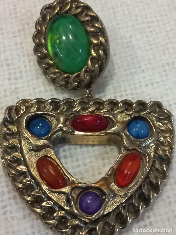Joyeria: PENDIENTES (CORAZ&Oacute;N) G. PASTA-COLORES - Foto 2