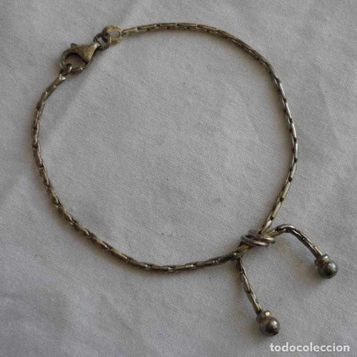 Joyeria: Pulsera de plata 925 con nudos - Foto 1