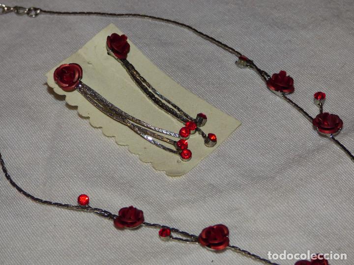 Joyeria: Conjunto collar y pendientes. - Foto 2
