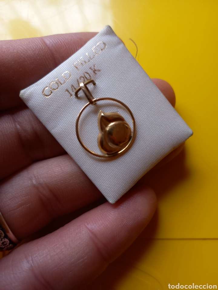 Joyeria: Colgante chapado en oro cerezas - Foto 1