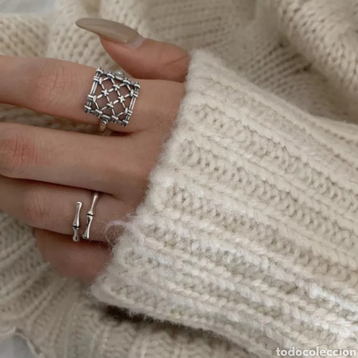 Joyeria: Anillo de Plata Enrejado ENV&Iacute;O GRATIS!! - Foto 3
