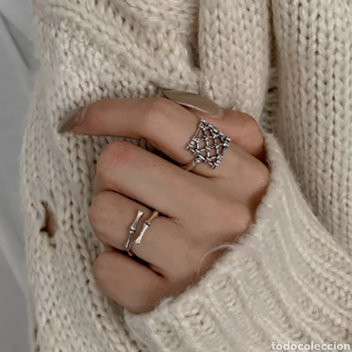 Joyeria: Anillo de Plata Enrejado ENV&Iacute;O GRATIS!! - Foto 4