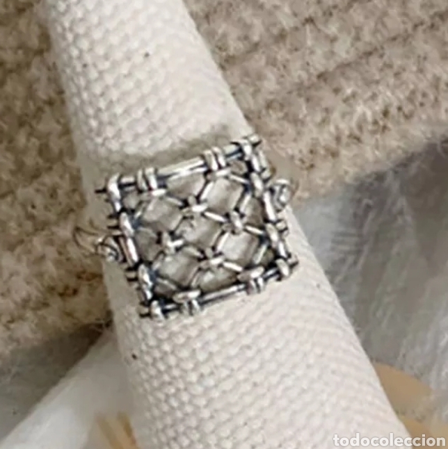 Joyeria: Anillo de Plata Enrejado ENV&Iacute;O GRATIS!! - Foto 1