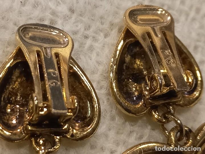 Joyeria: PENDIENETES LARGOS (CORAZ&Oacute;N-LABRADO) dorado - Foto 5