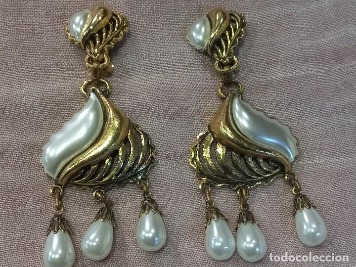 Joyeria: PENDIENTES (NACARADO) LAGRIMAS PERLAS - Foto 1